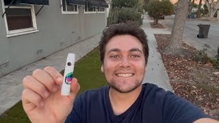 A sunset walk with a 710 rosin pen
