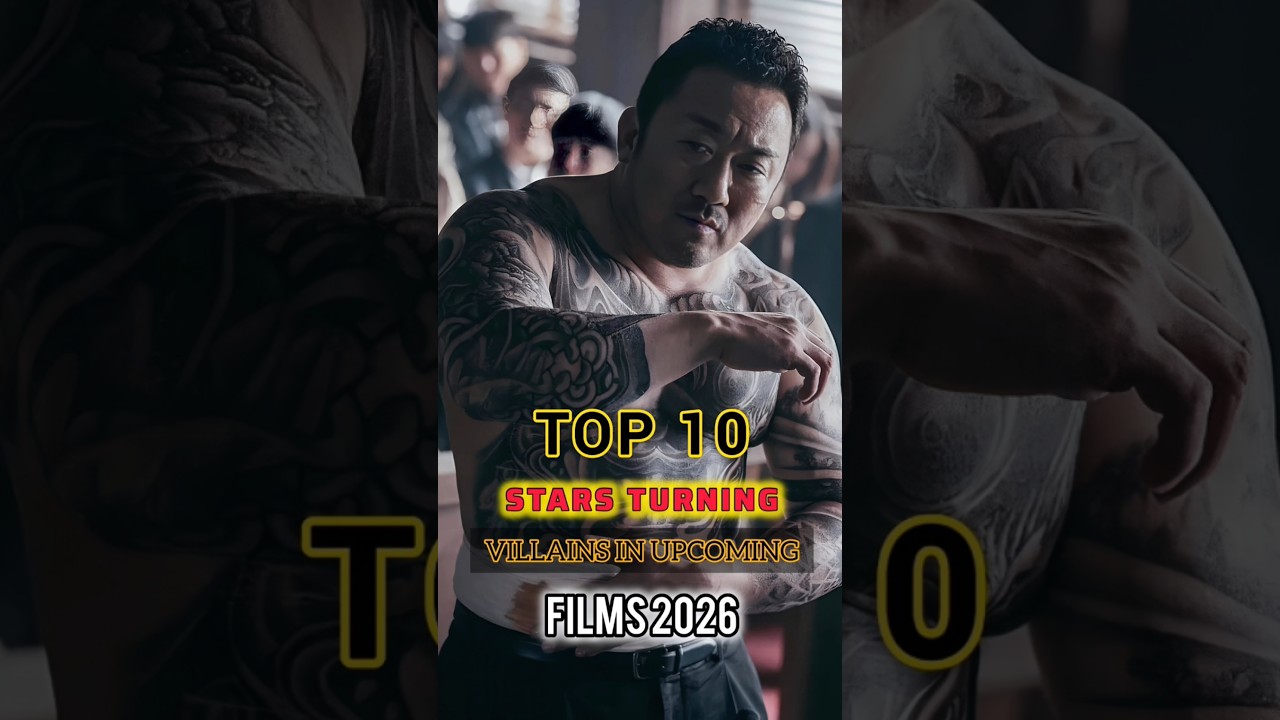 Top 10 Stars Turning Villains In Upcoming Films 2026😱🔥