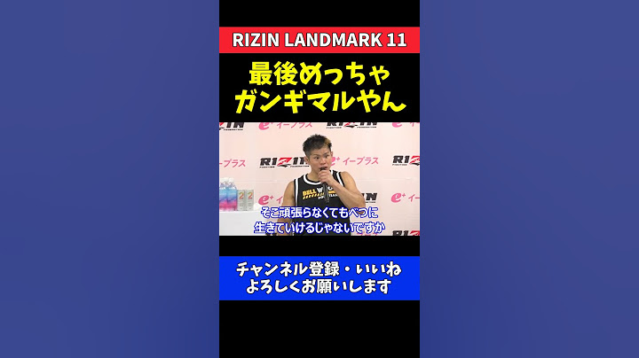鈴木博昭 ガンギマリすぎた最後の一言！山本空良戦で見せた驚異のスタミナと精神力【RIZIN LANDMARK 11】