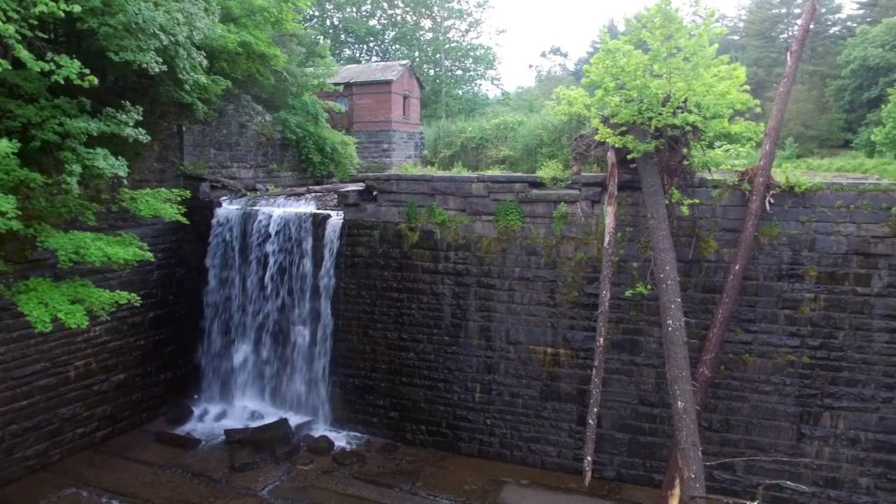 watershed Woodstock Waterfalls - DJI Phantom 3 Standard