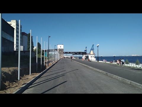 Прогулка по новейшей набережной города Саратова