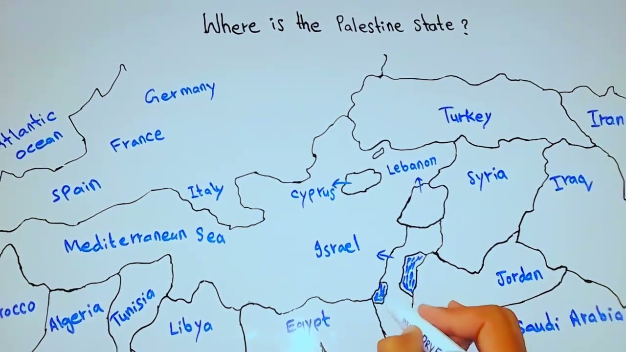 Where is Palestine located on the map | Where is Palestine located in Asia|West Bank/ 5min Knowledge