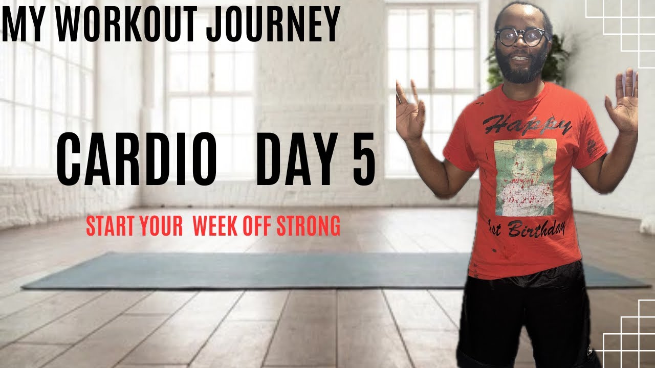 WORKOUT DAY 5 cardio paul kizer is live Monday start your week off strong KEEP GOING YouTube