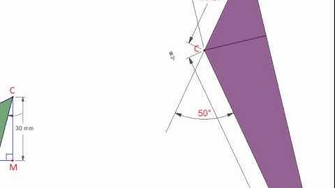 Geometry with MicroStation Triangle from Altitude Vertex Angle Sum of Sides - II