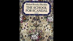 The School for Scandal - Richard Brinsley Sheridan - Book Review (Spoilers)
