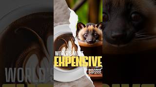 The Worlds Most Expensive Coffee shorts youtubeshorts trending