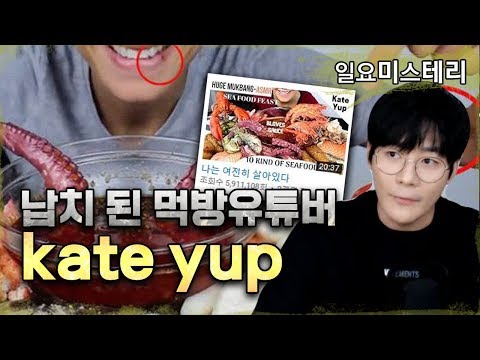 【감금당한 먹방 유튜버 Kate <strong>Yup</strong> 미스테리 분석】 진실 or 거짓 or 오해?  ㅣMukbangㅣ케이트엽ㅣ일요미스테리ㅣ