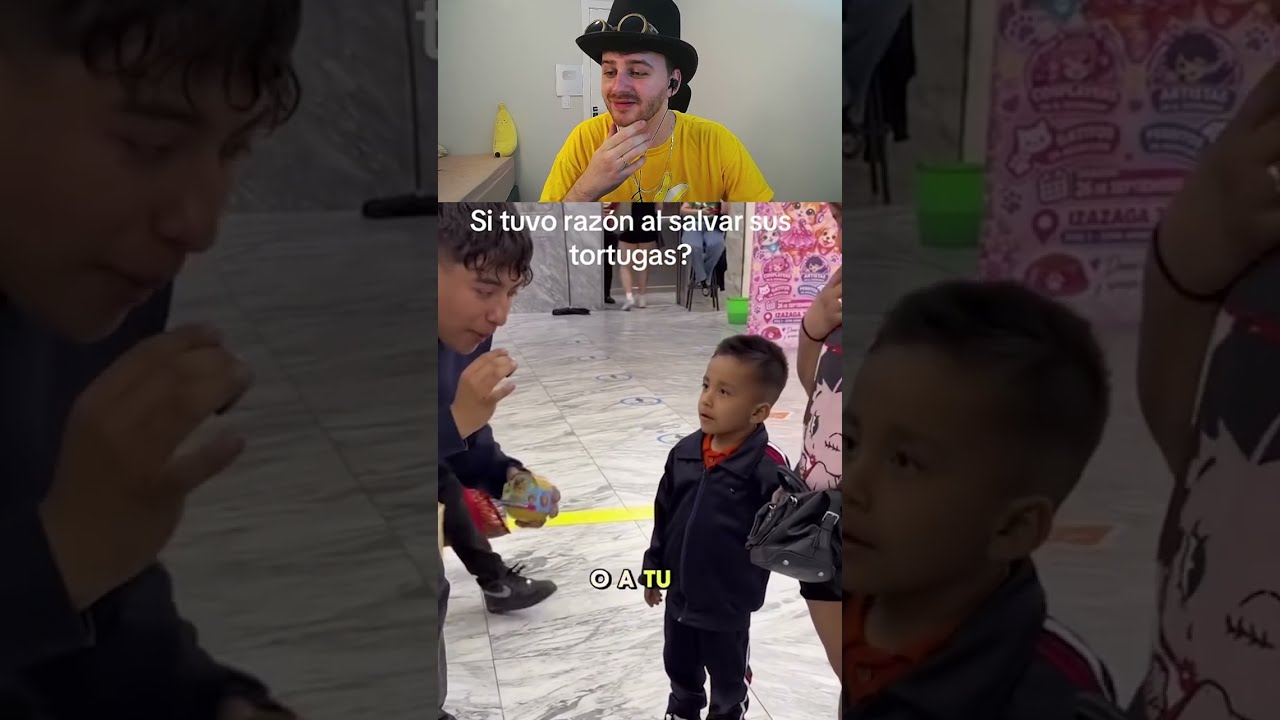Tuvo razón al salvar sus tortugas
