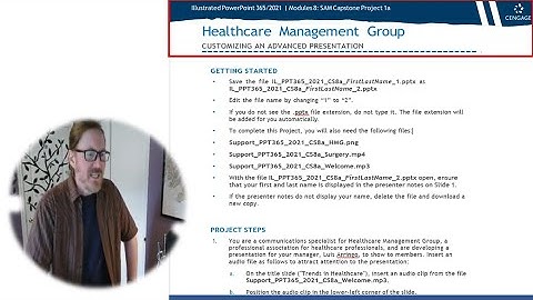 Illustrated PowerPoint 365/2021|Modules 8: SAM Capstone Project 1a #assignment #solution #usa #2024