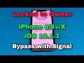 Latest iCloud Bypass for iOS 16.x with Signal for iPhone 8/8Plus/X (Locked to Owner) |Tagalog