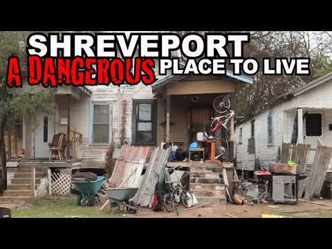 Shreveport, LA - 10th Most Dangerous City In America - Serene, Beautiful Downtown