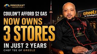 He Couldn’t Afford $2 Gas!  2 Years Later, He Owns 3 Restaurants in Toronto | Chef Tee of Greelz
