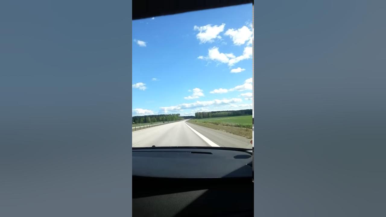 Motorvägen/E4 mellan gävle och uppsala - YouTube