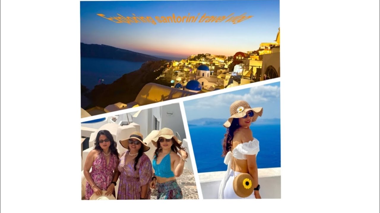 The Most Beautiful Island in Greece | Santorini Vlog🫶🤗