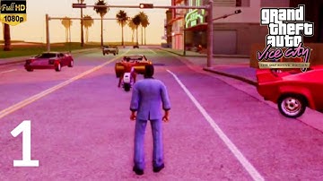 GTA Vice City Definitive Edition Gameplay Walkthrough Part 1 (Ios, Android) | Game Evolution #gaming