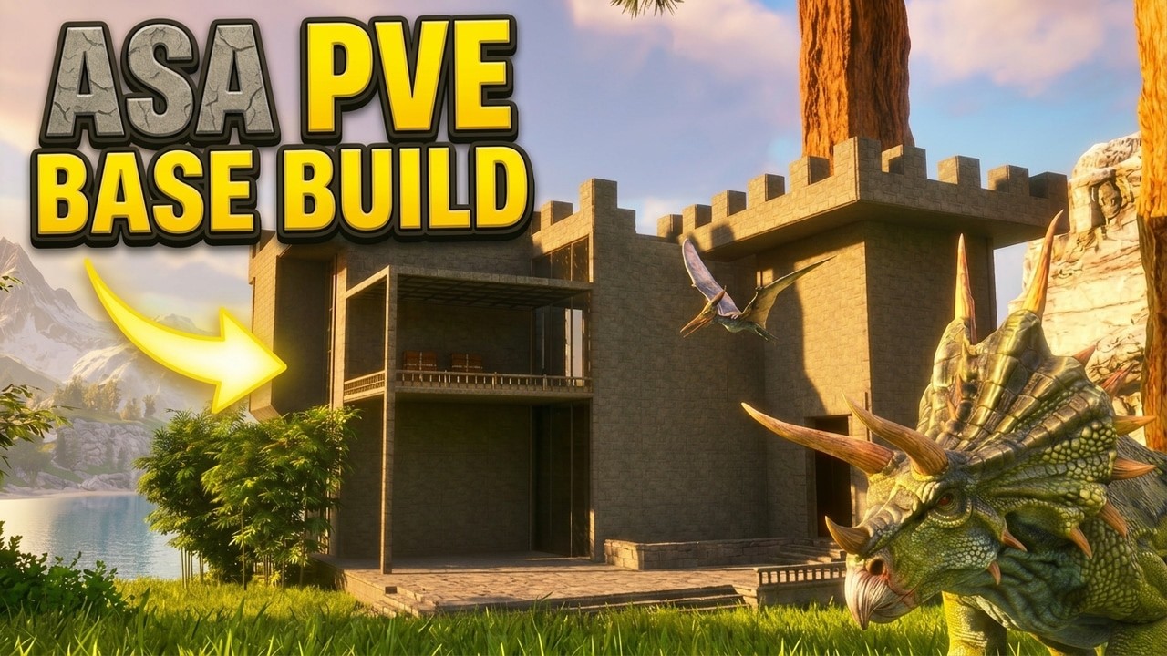 PVE Base Build | Ark Survival Ascended