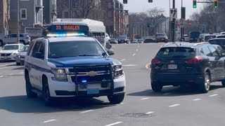 Boston Police Responding