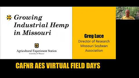 Growing Industrial Hemp in Missouri - Greg Luce