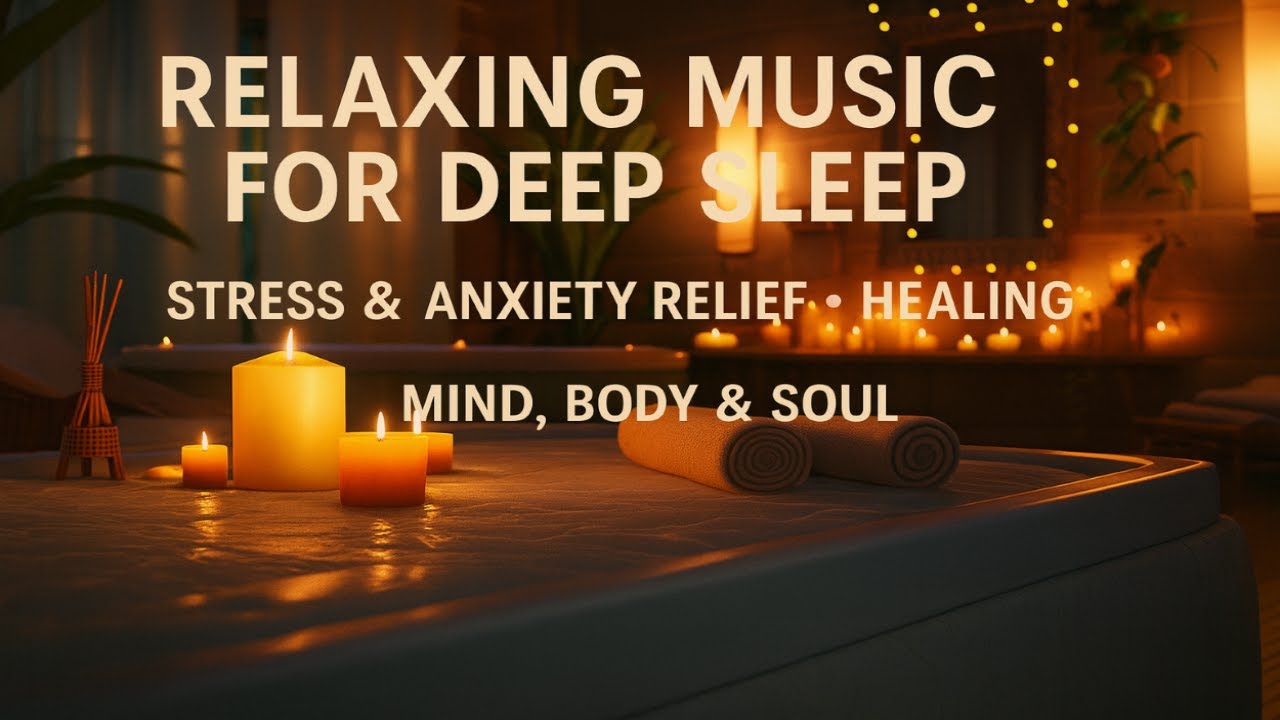 Relaxing Music for Deep Sleep • Stress & Anxiety Relief • Healing Mind ...