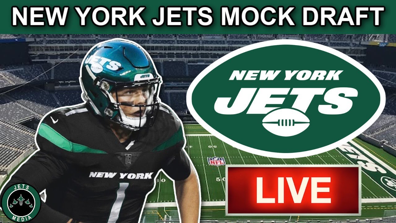 New York Jets LIVE NFL Mock Draft 1 More Day!!!! YouTube