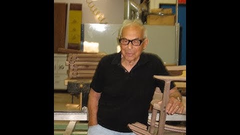 Sam Maloof   -  June 2004 Visit to his home and workshop in Alta Loma, California