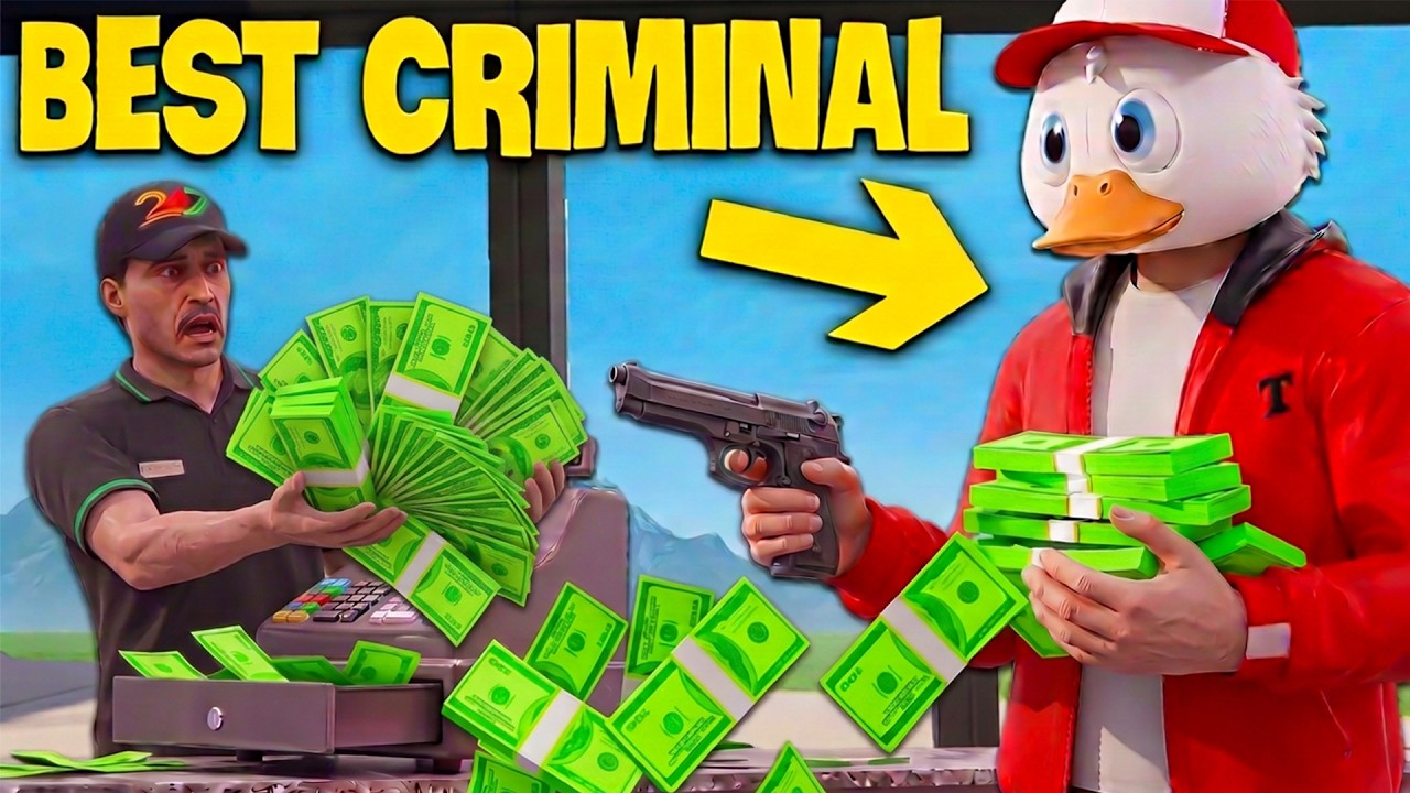 I Robbed EVERY STORE in GTA 5 RP