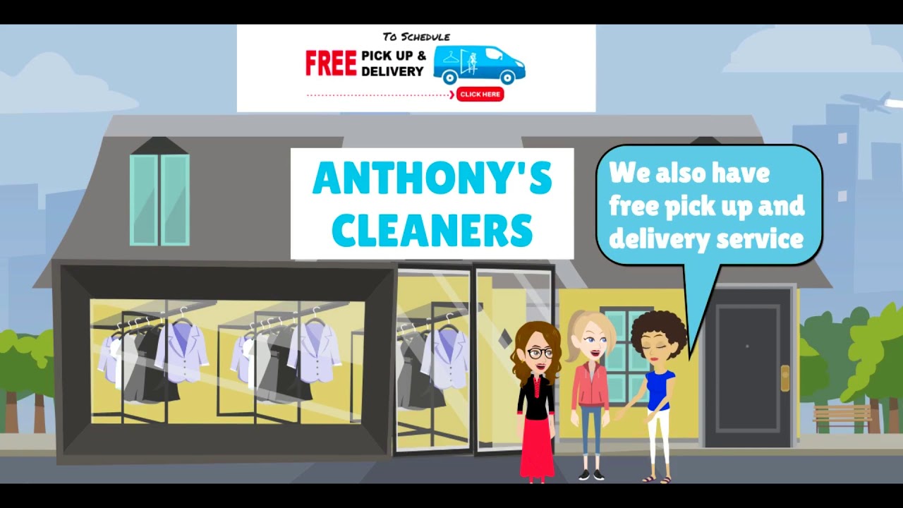 Two ladies upset about their dry cleaning, bill (Anthony's Cleaners