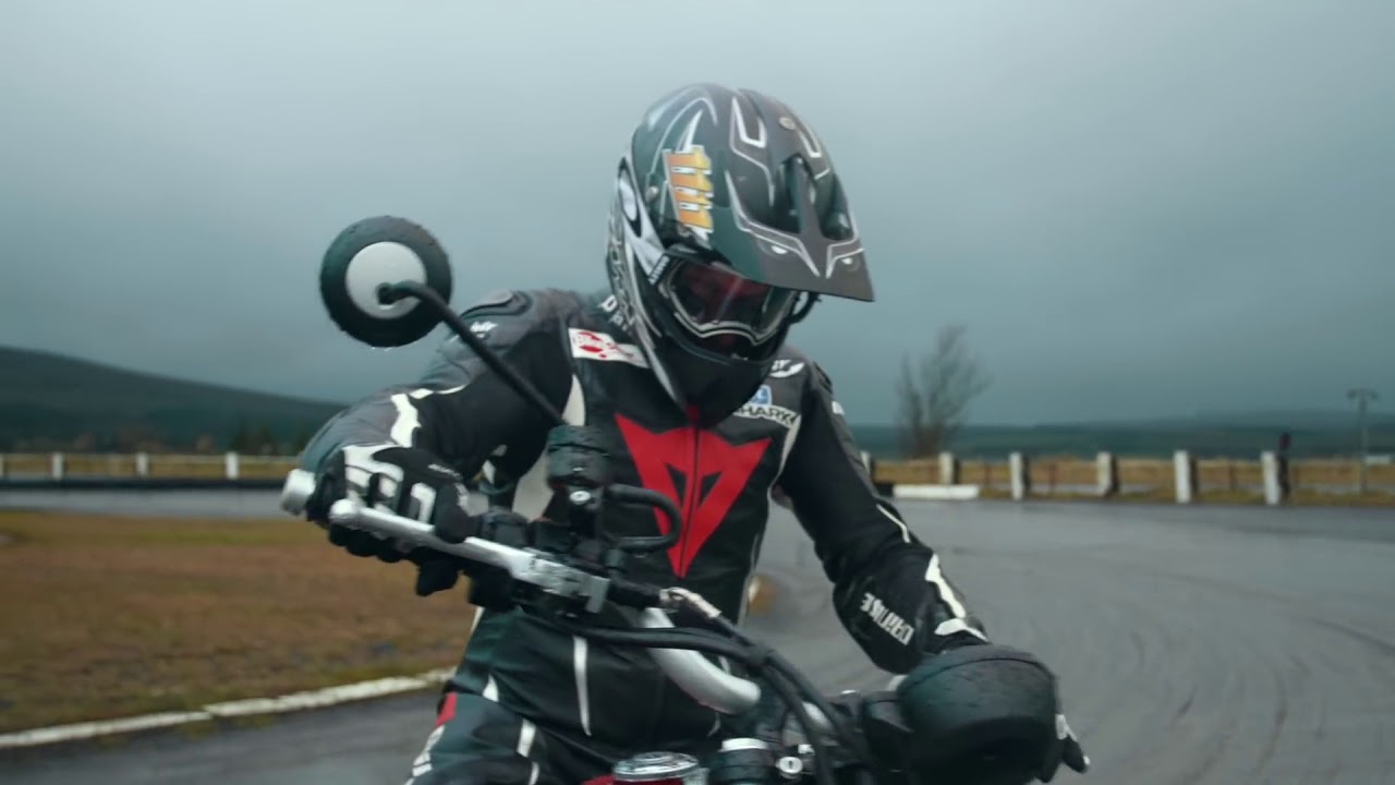 Carl Fogarty returns to Speedway on Triumph Street Scrambler