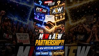 MLW & AEW Partnership? This would Be 🔥🔥#mlw #aew #wrestling #wrestlingclubelite#shorts