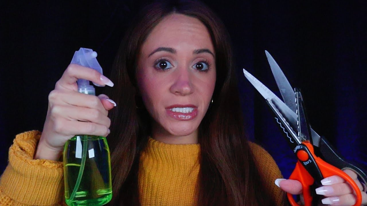 ASMR / Giving You a Relaxing But Bad Haircut