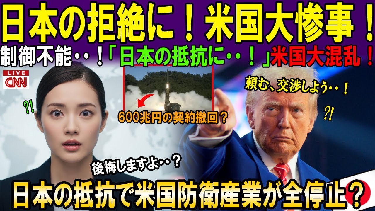 【海外の反応】「48時間で土下座する」米国最側近の断言！土下座したのは米国だった！｜海外感動秘話｜AI物語