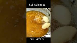 Suji ke golgappe sonikitchen cooking golgappa