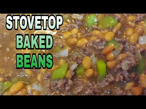 HOW TO MAKE STOVETOP BAKED BEANS