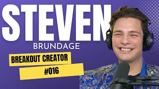 Steven Brundage - Americas got talent, Rubik’s Cube Art, and going viral - Breakout Creator #016