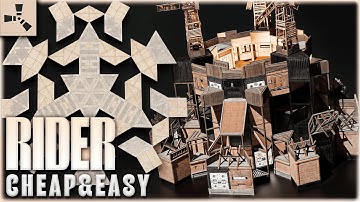 The Rider - Small SNOWBALL Base - INNERS OUTERS FUNNELS - Cheap & Easy - RUST Base Designs 2024