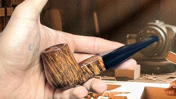 Making a Unique Handmade Briar Pipe – Billiard with Square Shank