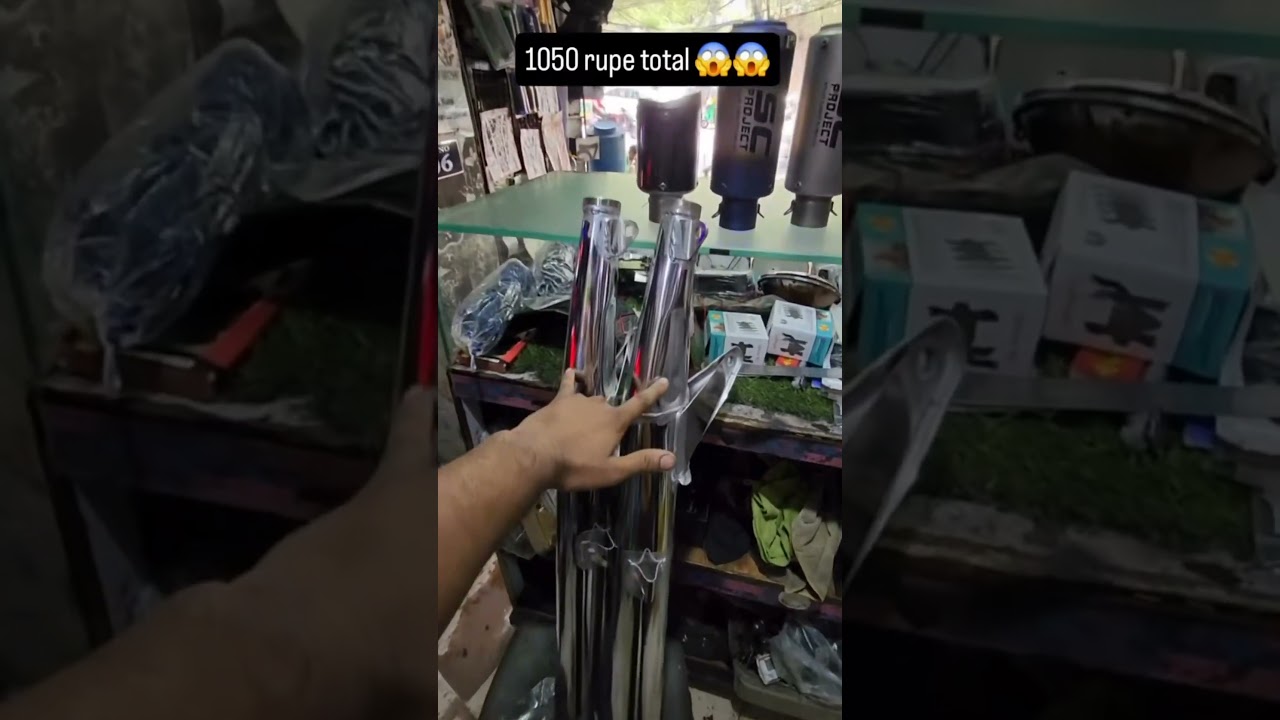 Actual price, RX100 silencer 1050 rps total 😮 