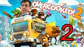 Overcooked 2 - Part 2: Chaos Kitchen | FullCast