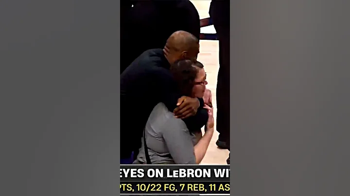 LeBron remember this lady from Portland🥹 #shorts