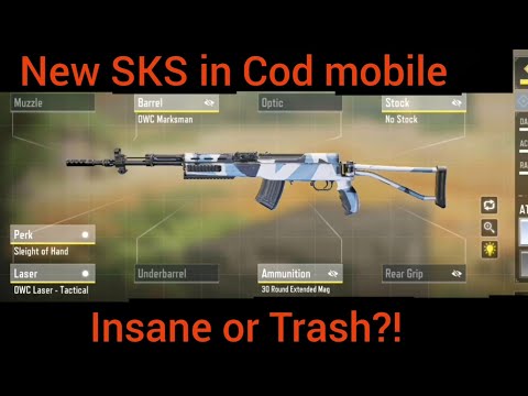 New SKS in Cod mobile is INSANE or TRASH?!