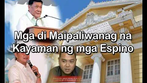 Ang Nakakalulang Yaman ni Gov Espino