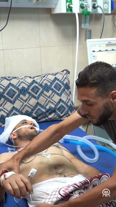 Gazan father struggles in coma after being shot in head in Israeli attack on aid distribution center