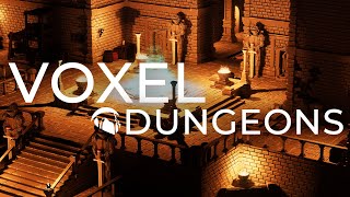 Voxel Dungeons  - Trailer - 3D Models Asset Pack by StarvingFox Studio