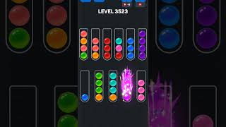 Ball Sort Puzzle level 3523 #games #puzzle #level #colors #gaming #pop #automobile #gameplay #gamer