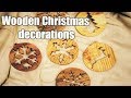 Wooden Christmas decorations 2018 - DIY - free stencils