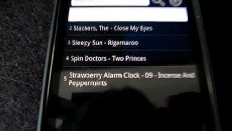 Android Winamp remote through Playa Control
