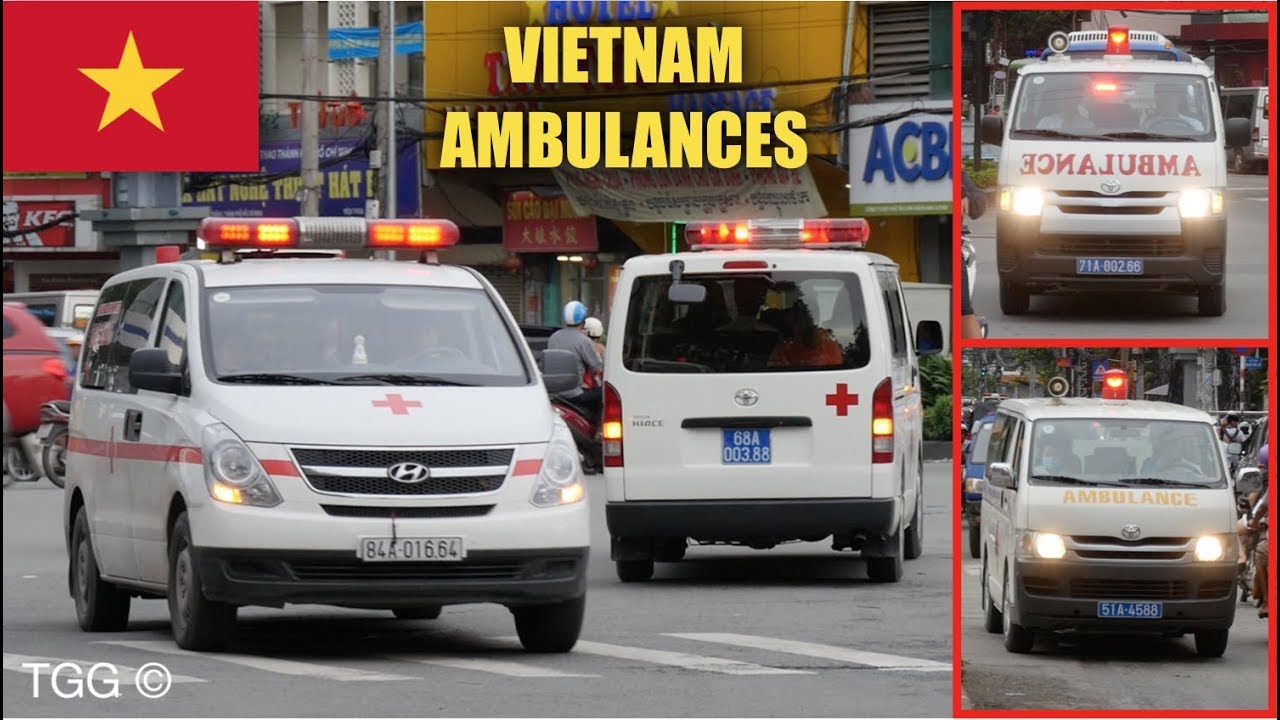 *Double Catches!* [Vietnam] Ambulances Responding in HEAVY TRAFFIC