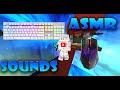 Keyboard + Mouse Sounds | HANDCAM | ASMR | Hypixel Bedwars