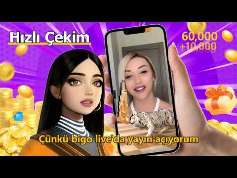 BIGO’da kazanmak sadece 1 tıkla! Sen de hemen indir, yayına başla! ✨💸