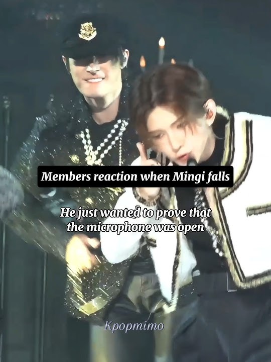 Why is Jongho always behind Mingi when he falls 😭😅 #ateez #mingi #jongho #san #yunho #hongjoong
